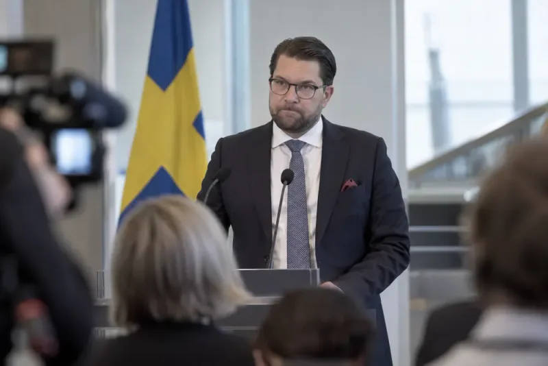 Åkesson kommenterar SD tapp efter valet