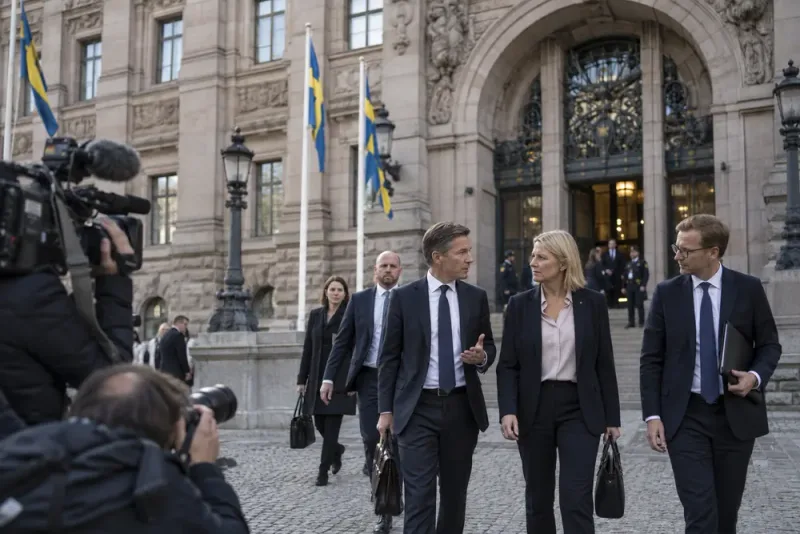 Partierna drar upp gränser inför regeringsbildningen