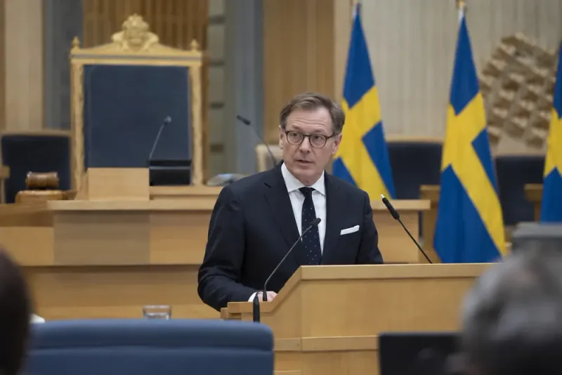 Andreas Norlén har inte fått frågan om fortsatt talmanspost