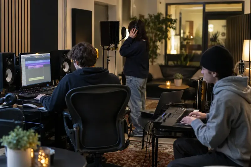Ny musikstudio öppnades för unga i Navestad