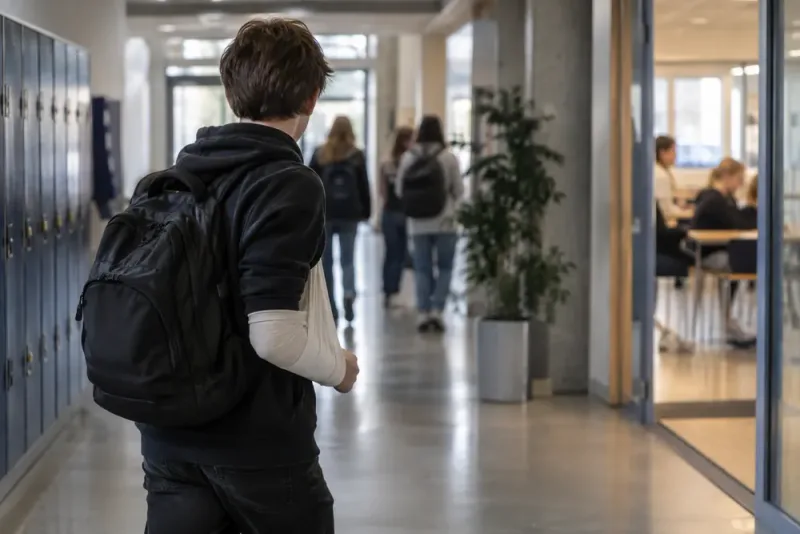Jhonas, 16, tillbaka efter svärdsattacken i Fagersta