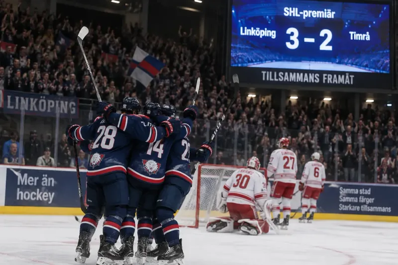 Linköping vann premiären mot Timrå