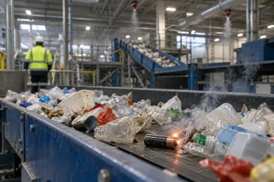 Felsorterade batterier orsakar fler bränder på Site Zero
