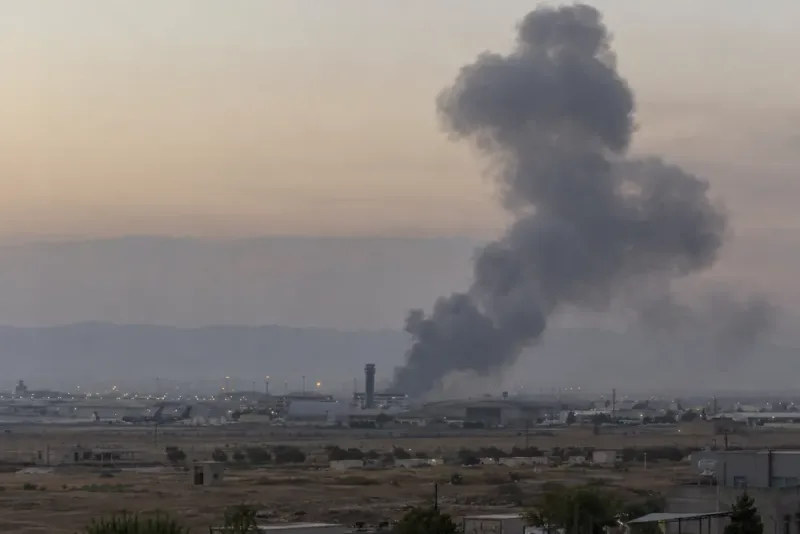 Explosion skakar området kring USA-bas i Erbil