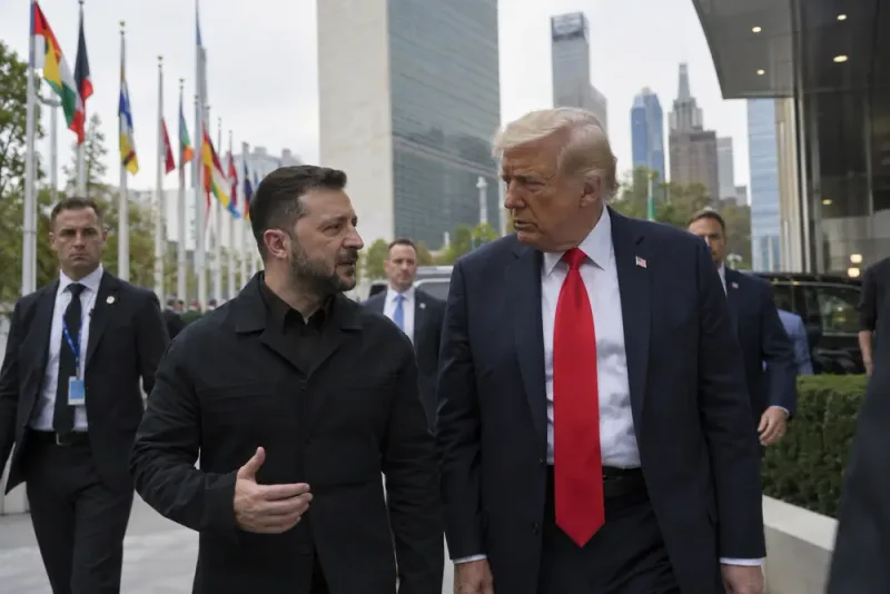Zelenskyj och Trump möts i New York