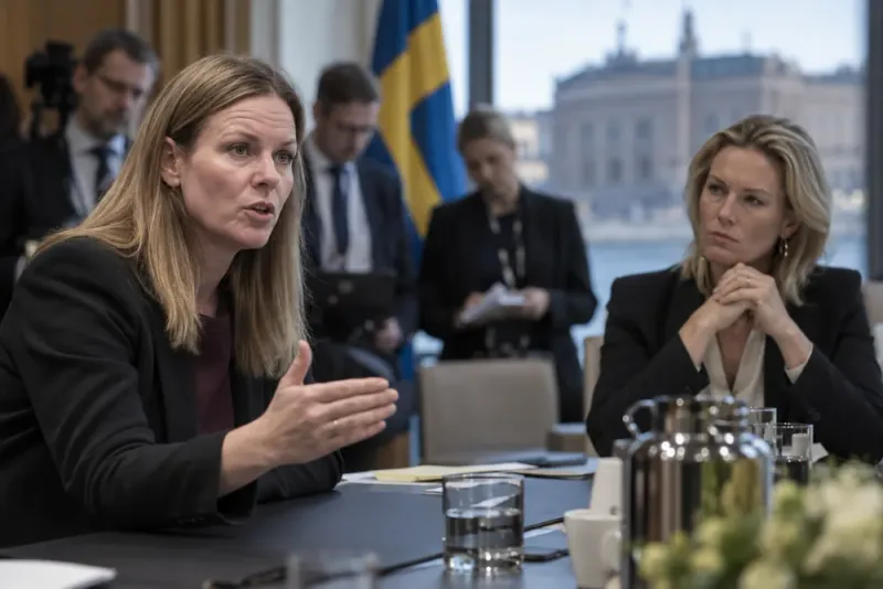 Ida Gabrielsson pekar ut Centerpartiet vid möjligt nyval