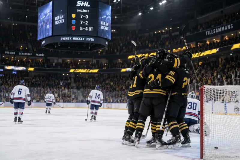 Storsegrar och vändningar präglade SHL-premiären