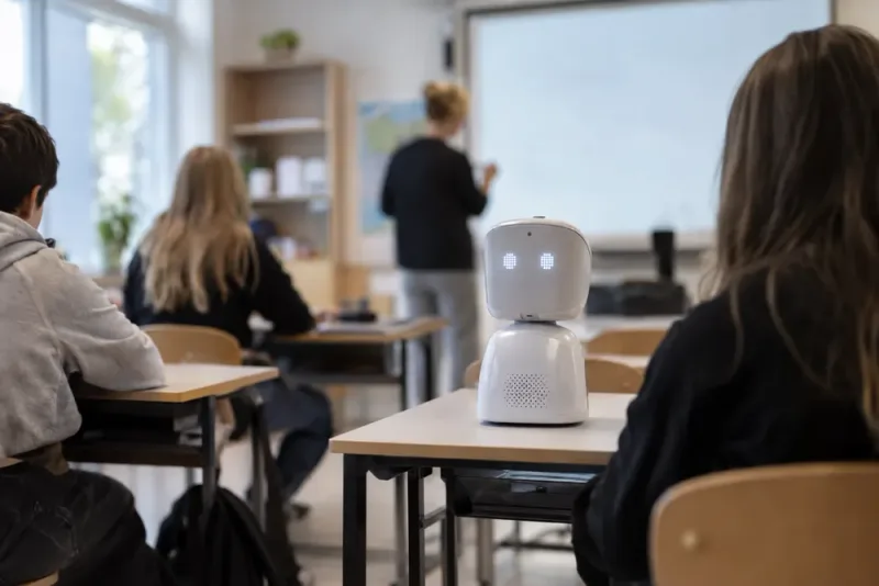Skolrobotar ska minska risken för långvarig frånvaro