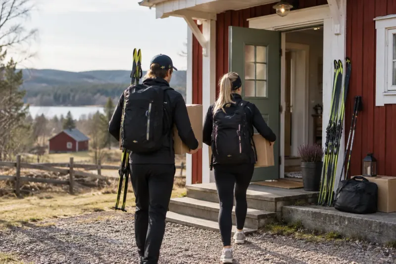 Alvar Myhlback och Anja Stolpe blir sambor