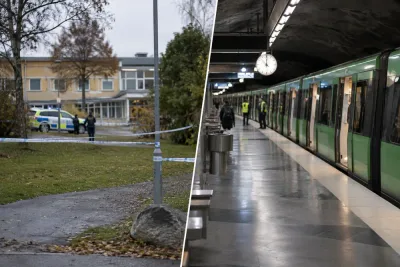 Häktad man och tunnelbanestopp präglade Stockholm