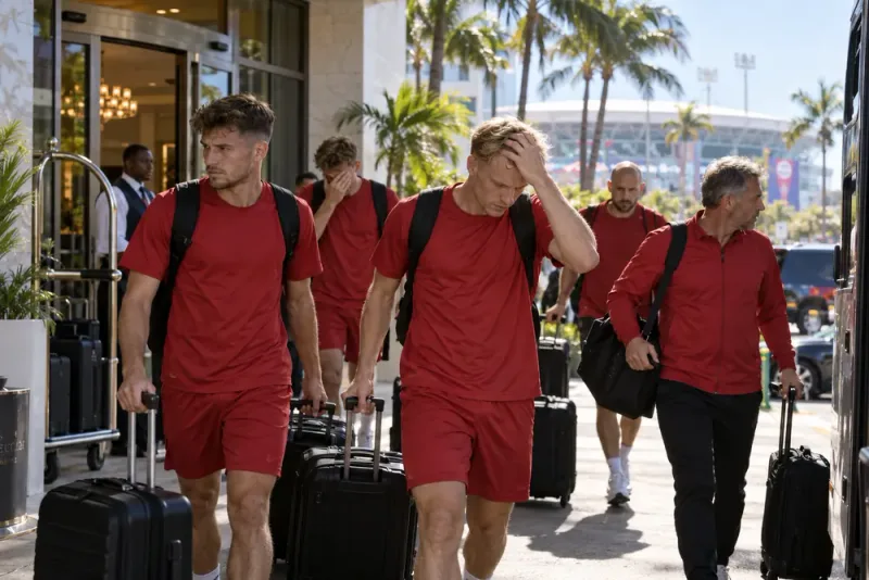 Hotellkaos före Norges historiska VM-kvartsfinal