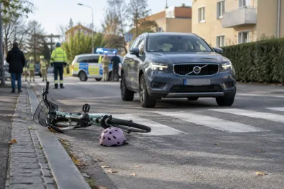 Två barn påkörda i Norrköping under morgonen