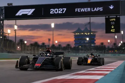 Formel 1 kortar loppen inför 2027