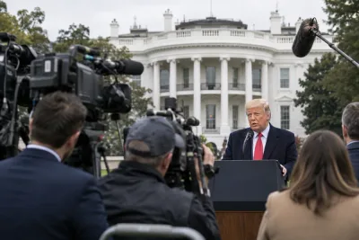Vita huset startar dygnet runt-kanal med Donald Trump