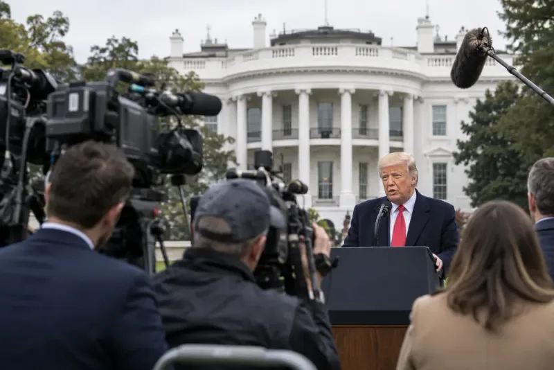 Vita huset startar dygnet runt-kanal med Donald Trump