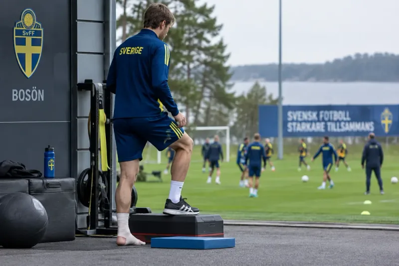 Besfort Zeneli tränar inte med Sverige
