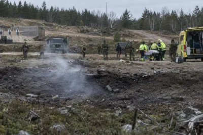 Odetonerad ammunition exploderade – sju militäranställda skadades