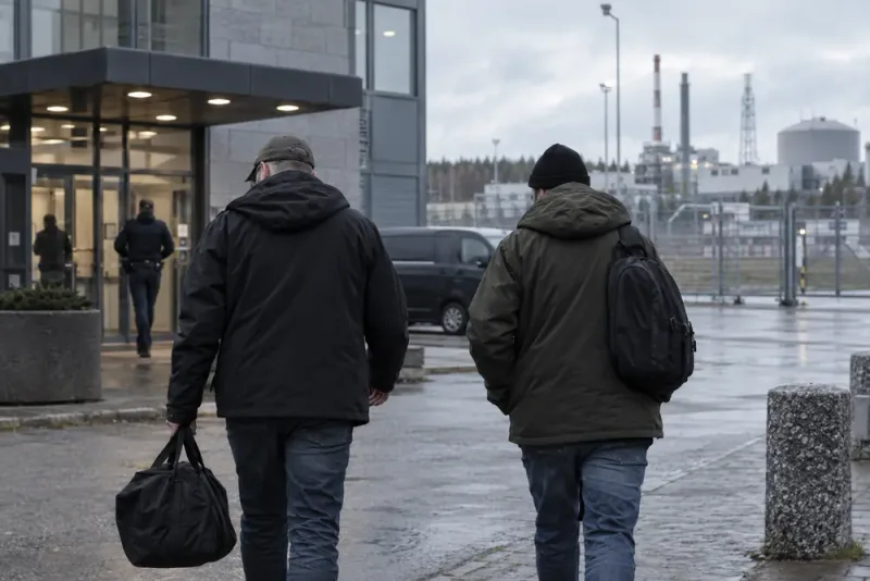 Spionmisstänkta Härnösandsbor släpps efter finskt häktningsbeslut