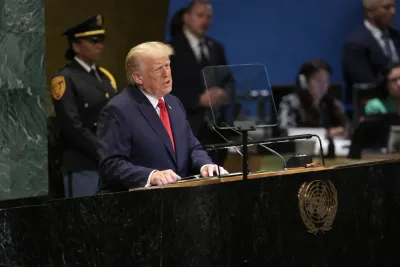 Donald Trump lyfter USA:s styrka i FN-tal