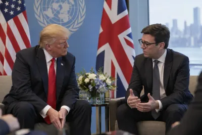 Trump berömmer Burnham men kritiserar Chagosplanen