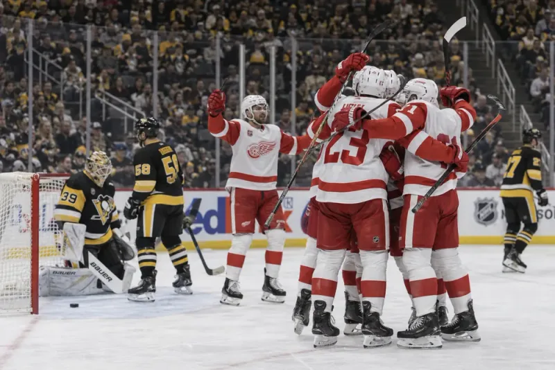 Svenskarna bakom Detroits målkalas i Pittsburgh