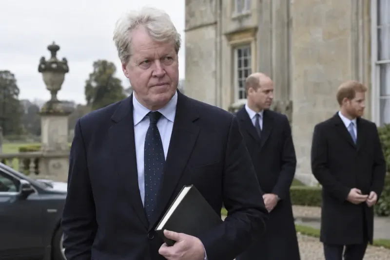 Charles Spencer klargör sin relation till Harry och William