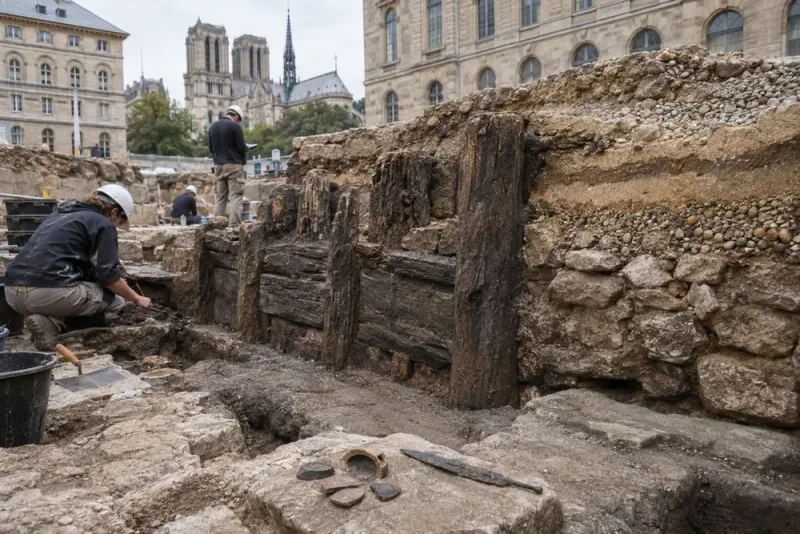 Gallisk mur kan lösa gåtan om Paris ursprung