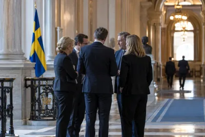 Tobias Baudin: Kontakter pågår om ny regering
