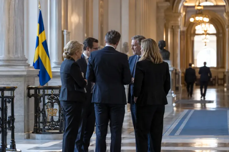 Tobias Baudin: Kontakter pågår om ny regering
