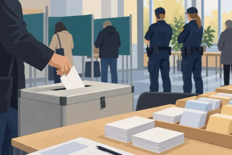 58 polisanmälningar om misstänkt påverkan vid valet