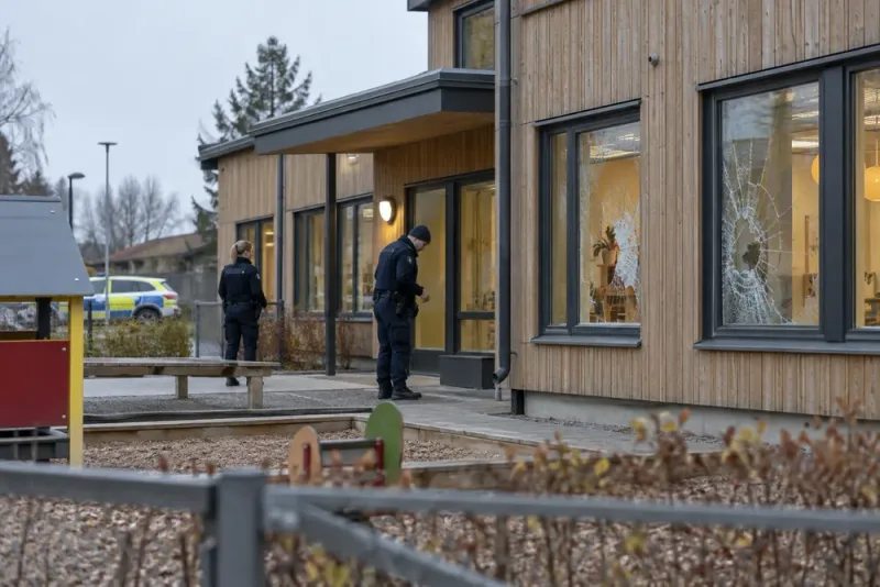 Polisen avfärdade skottlossning efter förskolans larm