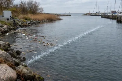 Ny bubbelbarriär ska stoppa plast i Höje å