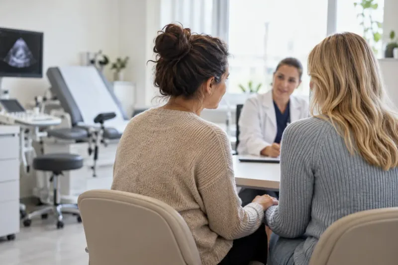 Lesbiska par valde Danmark för inseminering