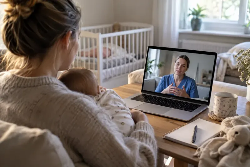 Digital behandling testas efter traumatiska förlossningar