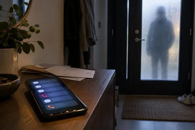 Man döms efter tusentals hot mot influencer