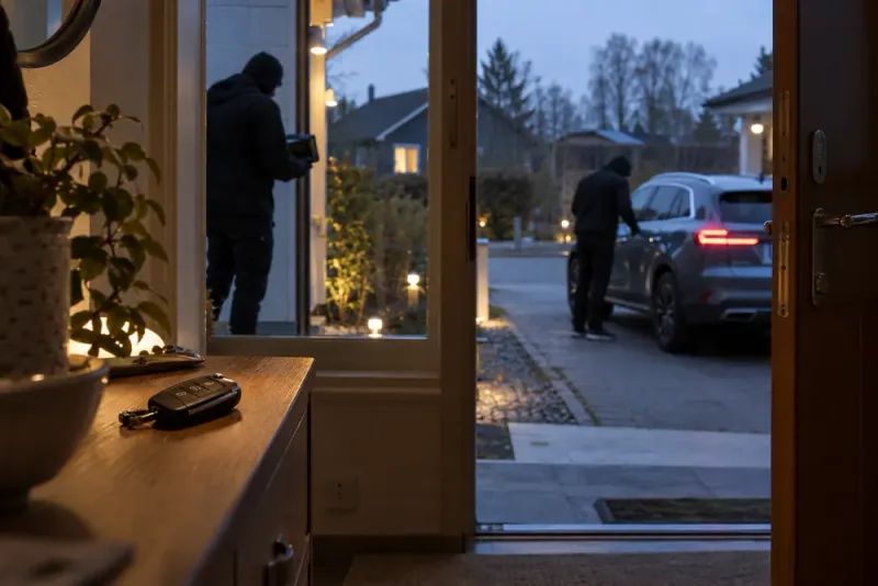 Bil stals utan nyckel – reläattack bakom stölden