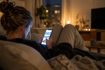 Många svenskar fastnar i passivt mobilskrollande