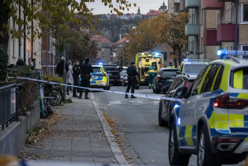 Två gripna efter knivskärning i Göteborg