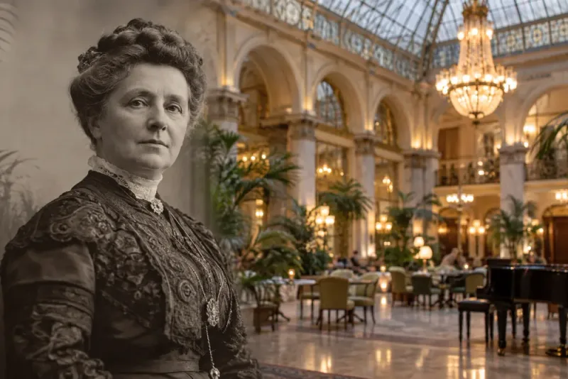 Ny biografi lyfter fram Sveriges bortglömda hotelldrottning