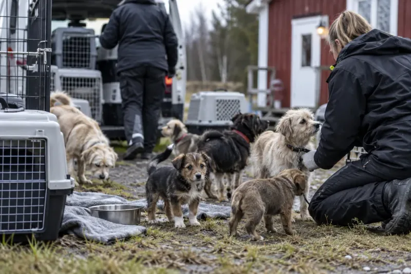 Kvinna åtalas för djurplågeri efter fynd av 16 hundar
