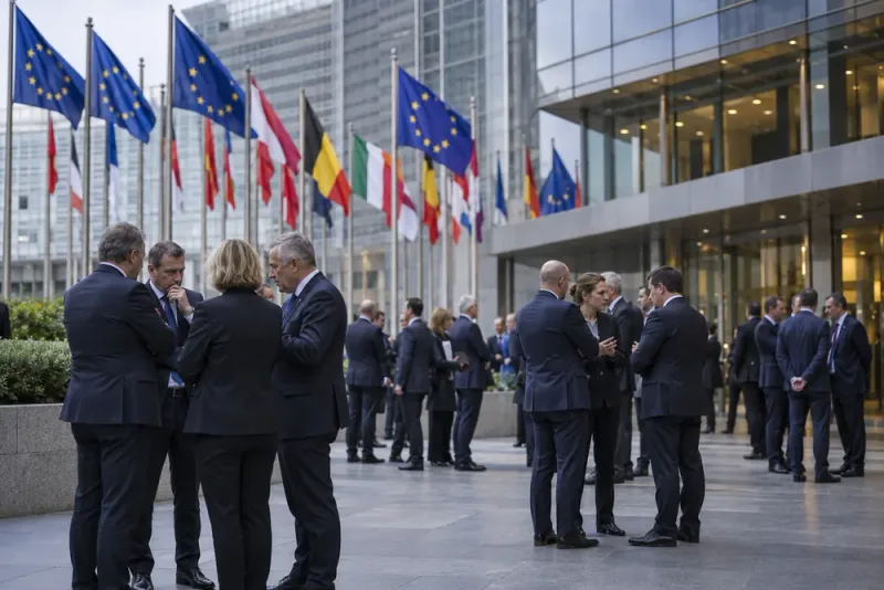 EU-ledare oeniga om migration – skärpta krav stoppades