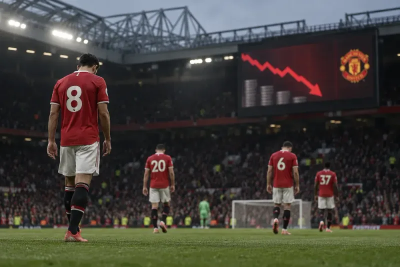 Manchester United näst sämst i miljardrankning