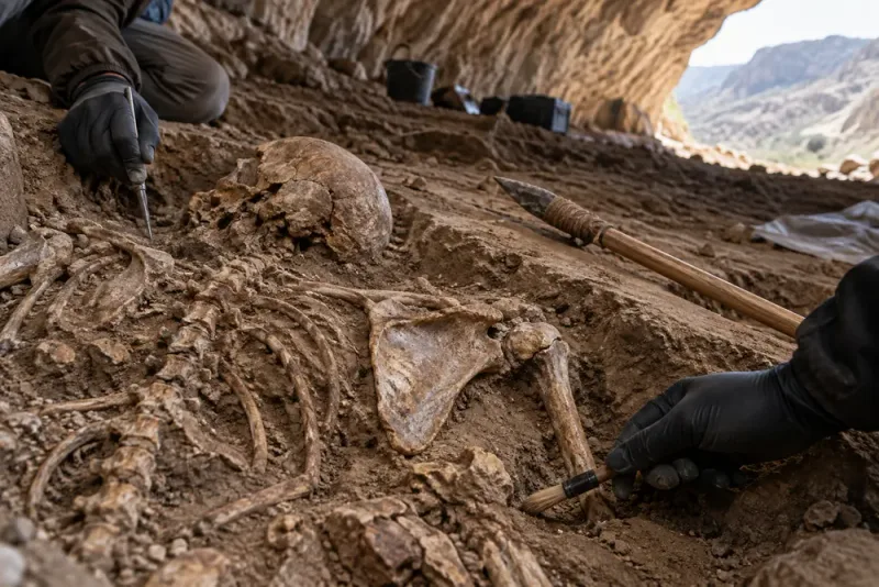 Neandertalare kan ha dödats av spjut för 75 000 år sedan