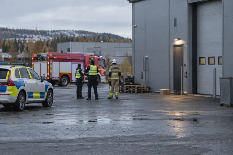 Polisanmälan efter misstänkt farlig försändelse i Östersund
