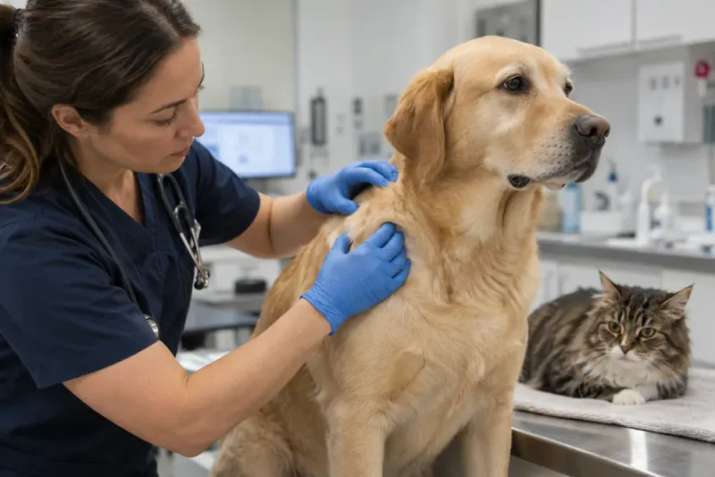 Veterinärer varnar för sena upptäckter av tumörer hos husdjur