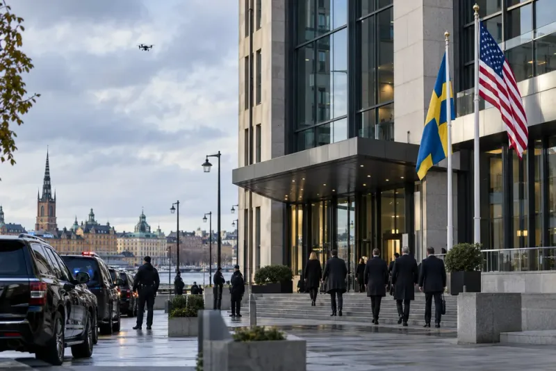 USA varnar för ryska hybridattacker under besök i Sverige