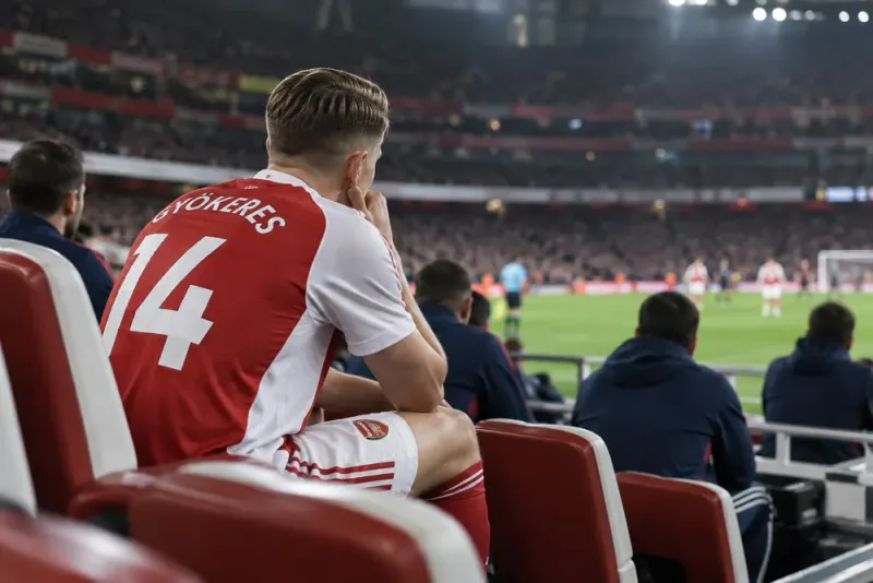 Viktor Gyökeres petas – kritiken växer i England