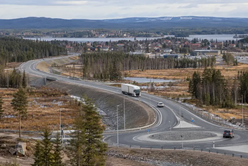 E45 öppnar i november – företagare oroas för trafikbortfall