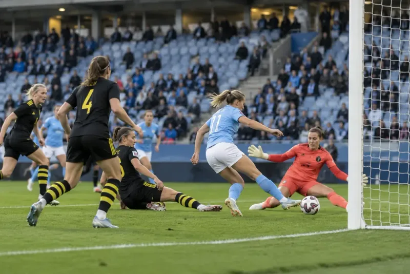 Malmö FF vann efter flera uppmärksammade misstag
