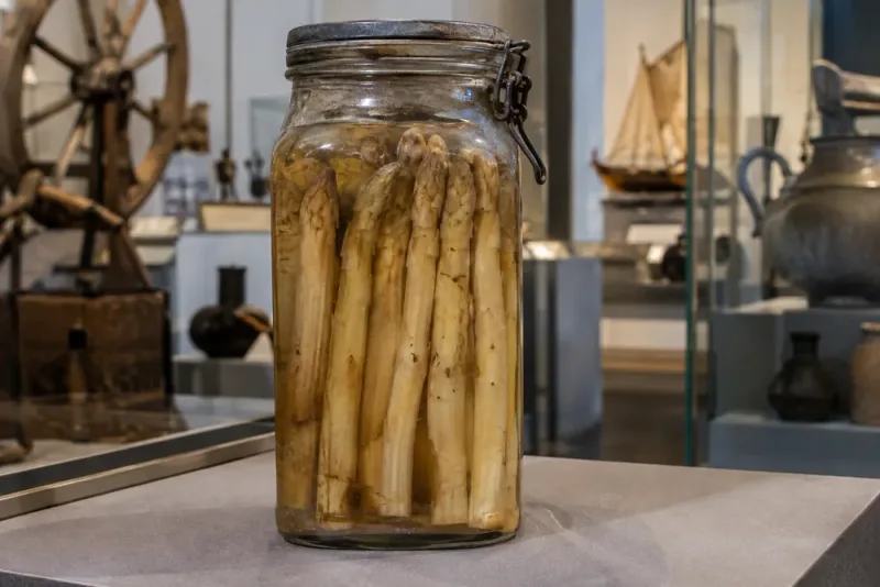 Hundraårig sparrisburk skänkt till Västernorrlands museum